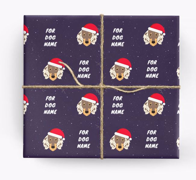 Christmas Wrapping Paper for your {breedFullName}